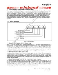 W25Q32JWSSIQ Datasheet Page 13