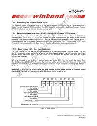 W25Q40EWSSIG Datasheet Page 15
