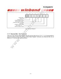 W25Q40EWSSIG Datasheet Page 16