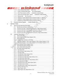 W25Q512JVBIM TR Datasheet Page 3