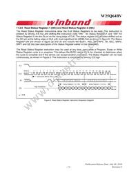 W25Q64BVSSIG Datasheet Page 21