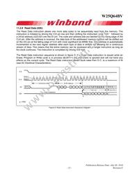 W25Q64BVSSIG Datasheet Page 23