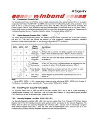 W25Q64FVTCIP Datasheet Page 16