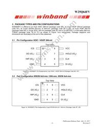 W25Q64FVZPJQ Datasheet Page 6