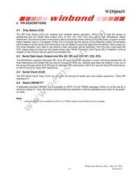 W25Q64JVSTIQ TR Datasheet Page 10