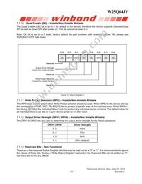 W25Q64JVSTIQ TR Datasheet Page 17