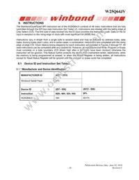 W25Q64JVSTIQ TR Datasheet Page 21