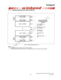 W25Q64JVTCIQ Datasheet Page 21