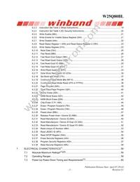 W25Q80BLSVIG Datasheet Page 3
