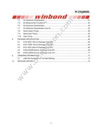 W25Q80BLSVIG Datasheet Page 4