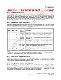W25Q80BLSVIG Datasheet Page 13