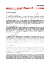 W25Q80BVSSIG TR Datasheet Page 10