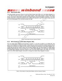 W25Q80BVSSIG TR Datasheet Page 21