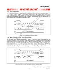 W25Q80BWBYIG TR Datasheet Page 21