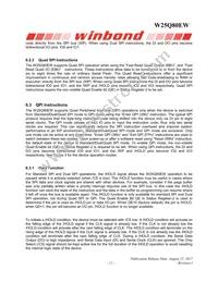 W25Q80EWUXIE TR Datasheet Page 11