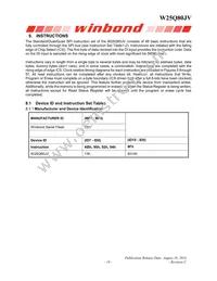 W25Q80JVSNIQ TR Datasheet Page 19