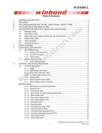 W25X05CLUXIG TR Datasheet Page 2