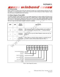 W25X05CLUXIG TR Datasheet Page 11