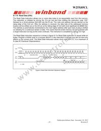 W25X05CLUXIG TR Datasheet Page 18