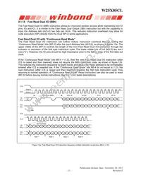 W25X05CLUXIG TR Datasheet Page 21