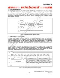 W25X10CLZPIG TR Datasheet Page 16