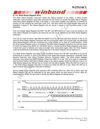 W25X10CLZPIG TR Datasheet Page 17