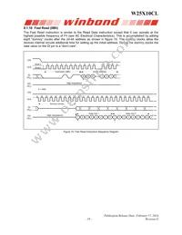 W25X10CLZPIG TR Datasheet Page 19