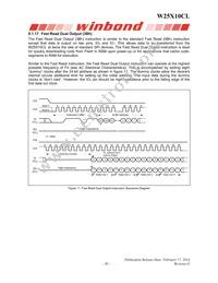 W25X10CLZPIG TR Datasheet Page 20