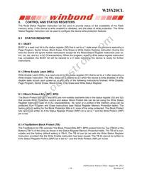 W25X20CLZPIG TR Datasheet Page 10