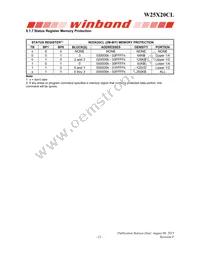 W25X20CLZPIG TR Datasheet Page 12