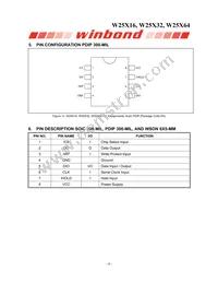 W25X32VZEIG T&R Datasheet Page 6