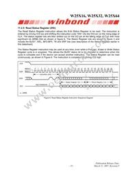 W25X32VZEIG T&R Datasheet Page 19