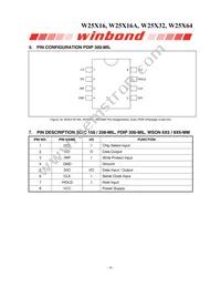 W25X64VZEIG Datasheet Page 6