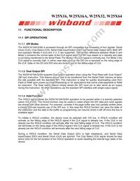 W25X64VZEIG Datasheet Page 10