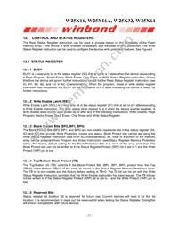 W25X64VZEIG Datasheet Page 12