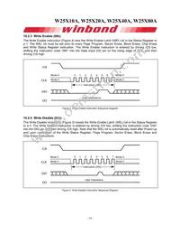 W25X80AVDAIZ Datasheet Page 16