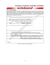 W25X80AVDAIZ Datasheet Page 20