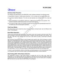 W29C020CP90B Datasheet Page 4