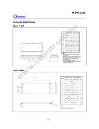 W29C020CP90B Datasheet Page 20