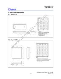 W29EE011P90Z Datasheet Page 23