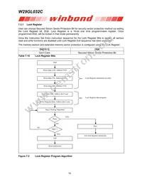 W29GL032CH7T Datasheet Page 22