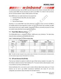 W29GL256SL9C TR Datasheet Page 17