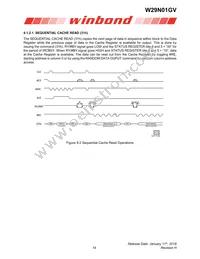 W29N01GVBIAA Datasheet Page 19