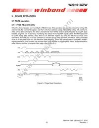 W29N01GZDIBA Datasheet Page 16