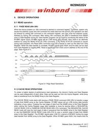 W29N02GVBIAA Datasheet Page 17
