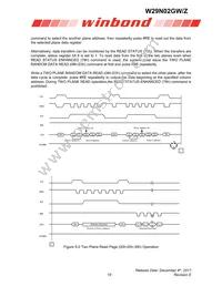 W29N02GZBIBA Datasheet Page 19