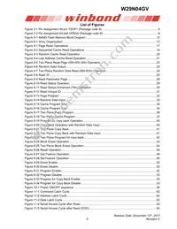 W29N04GVSIAA Datasheet Page 5