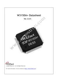W3150A+ Datasheet Cover