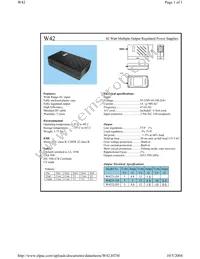 W4232-D5 Datasheet Cover