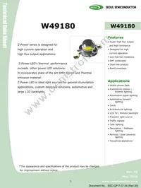 W49180-06-U2 Datasheet Cover